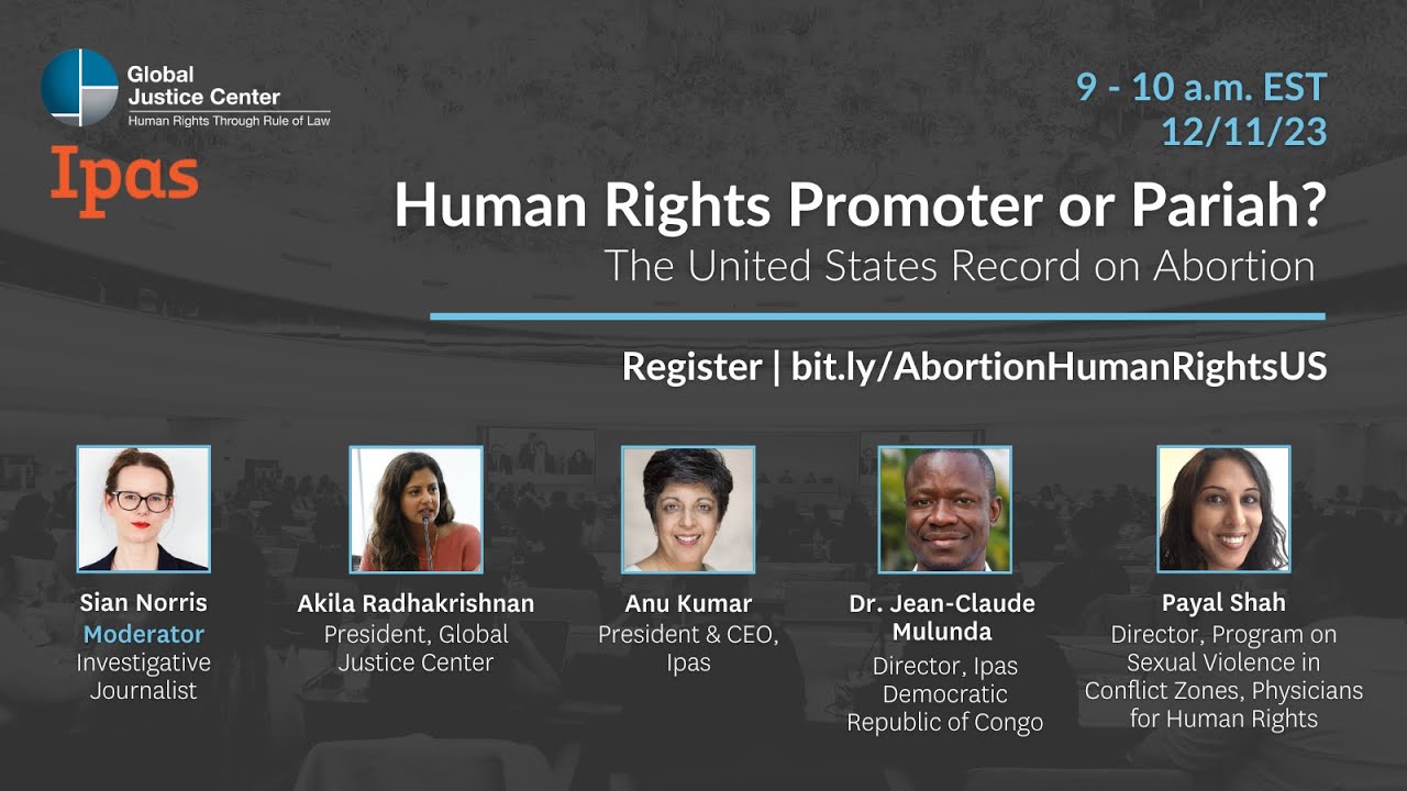 Human Rights Promoter or Pariah? The United States Record on Abortion
