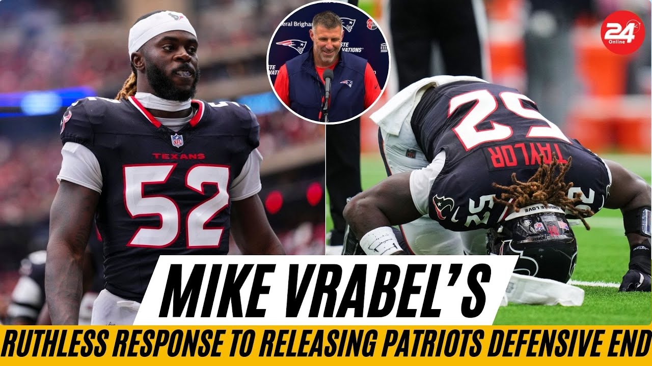 Mike Vrabel’s Ruthless Response to Releasing Patriots Defensive End Goes Viral