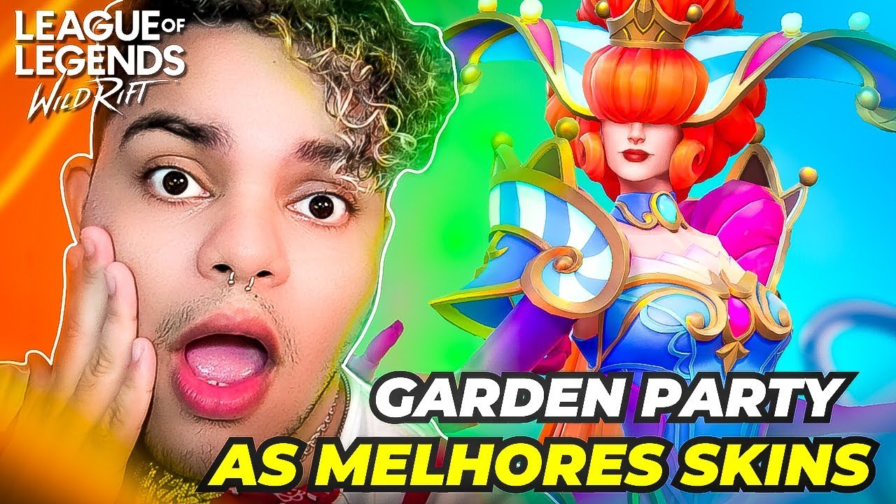 REACT SKINS GARDEN PARTY WILD RIFT