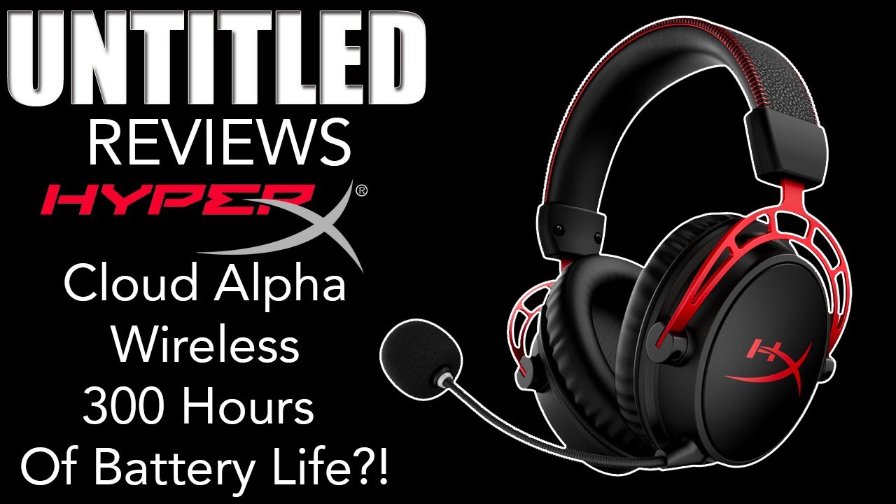 300 Hours Of Battery Life?! || HyperX Cloud Alpha Wireless Gaming Headset Unboxing And Review