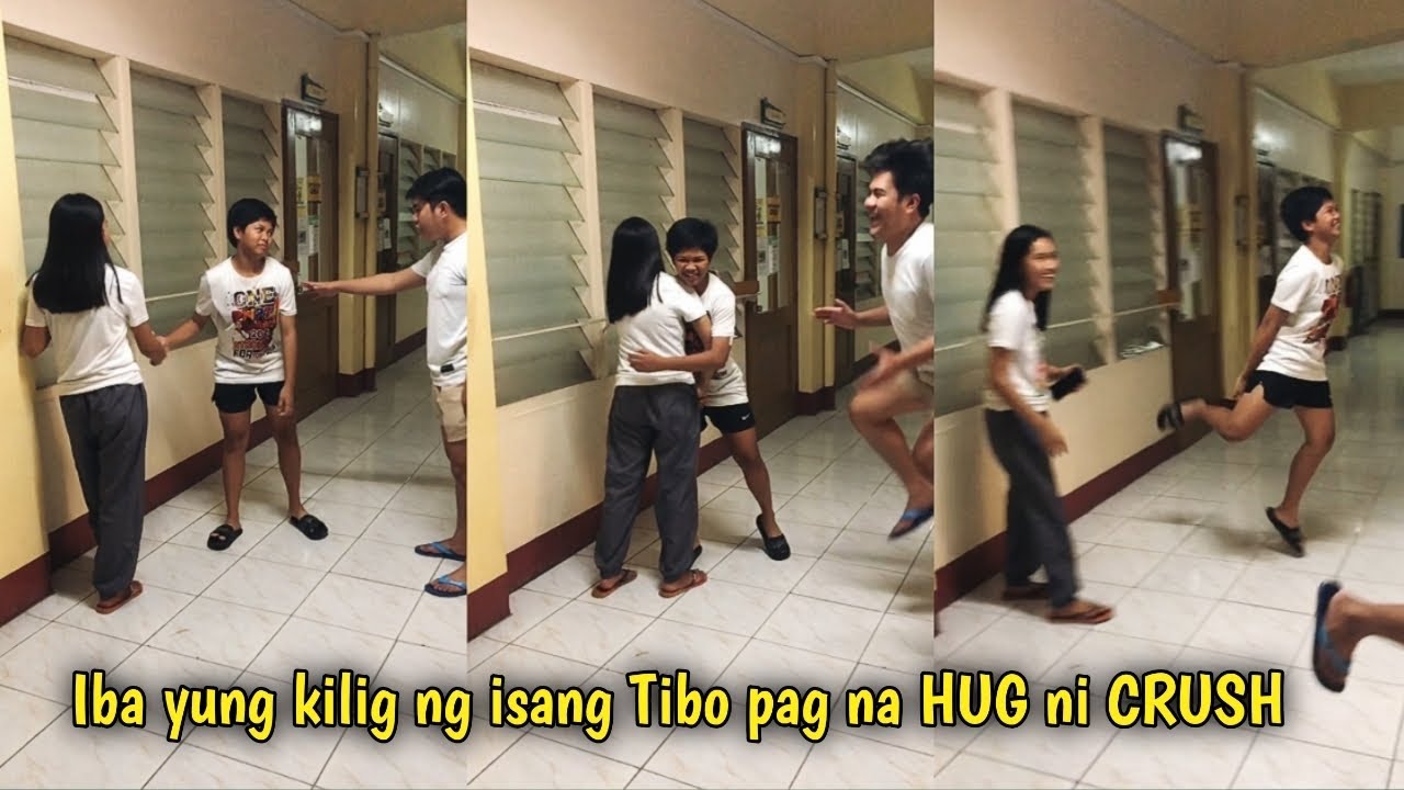 Iba yung kilig ng isang Tibo pag na HUG ni CRUSH... 🤣❤️ (Kilig moments)