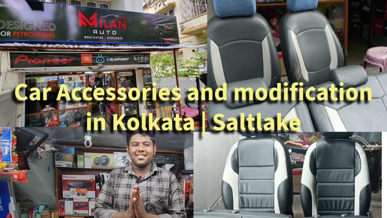 Car Accessories Shop in Kolkata Saltlake | Milan Auto | Chevrolet Beat Seat cover change