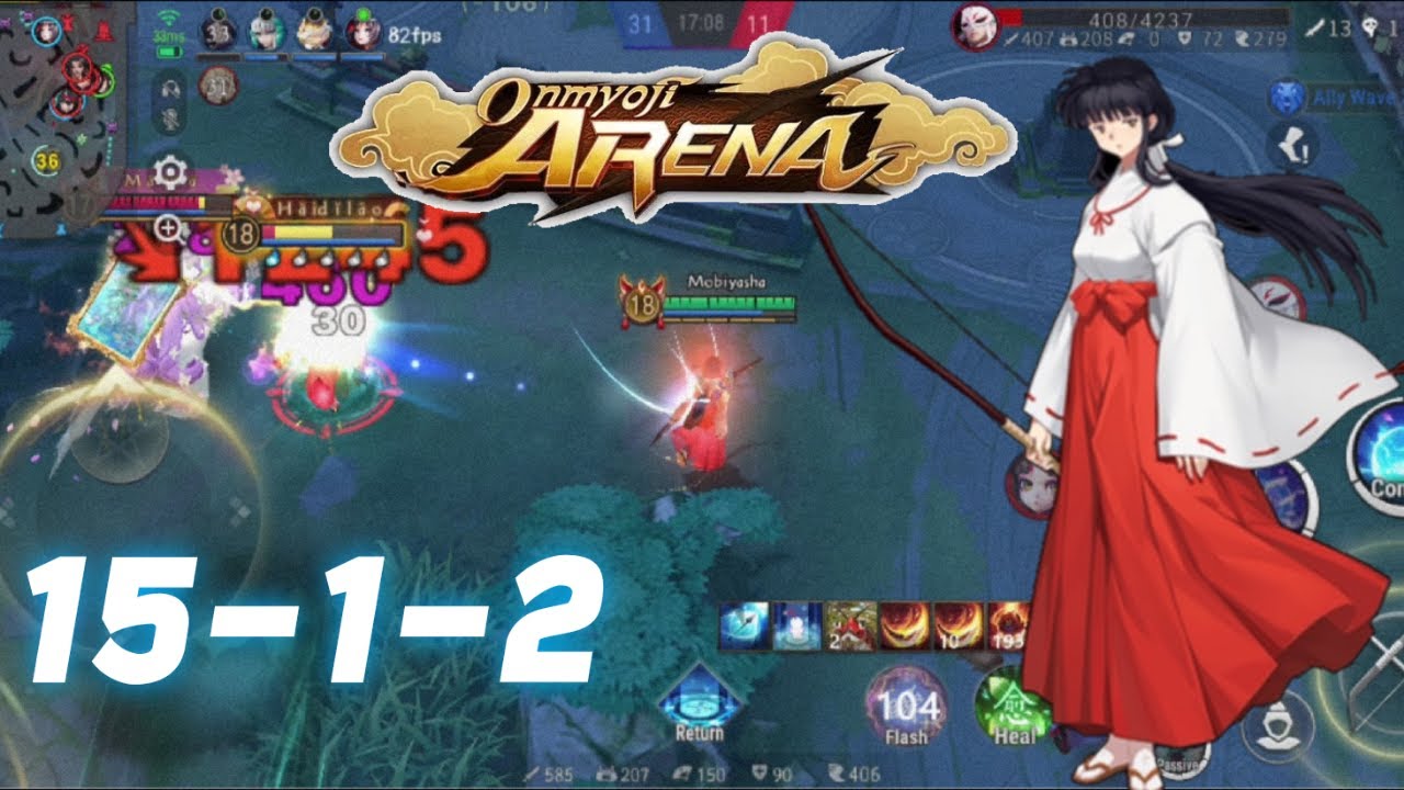 Back to 100% Crit Build!! | Kikyo Full Gameplay #1 | Onmyoji Arena | RG #gaming #moba #gameplay