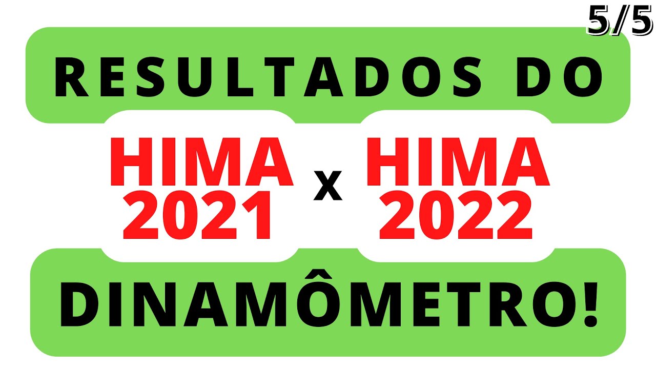 Remap Himalayan - Resultados do Dinamômetro | VL53