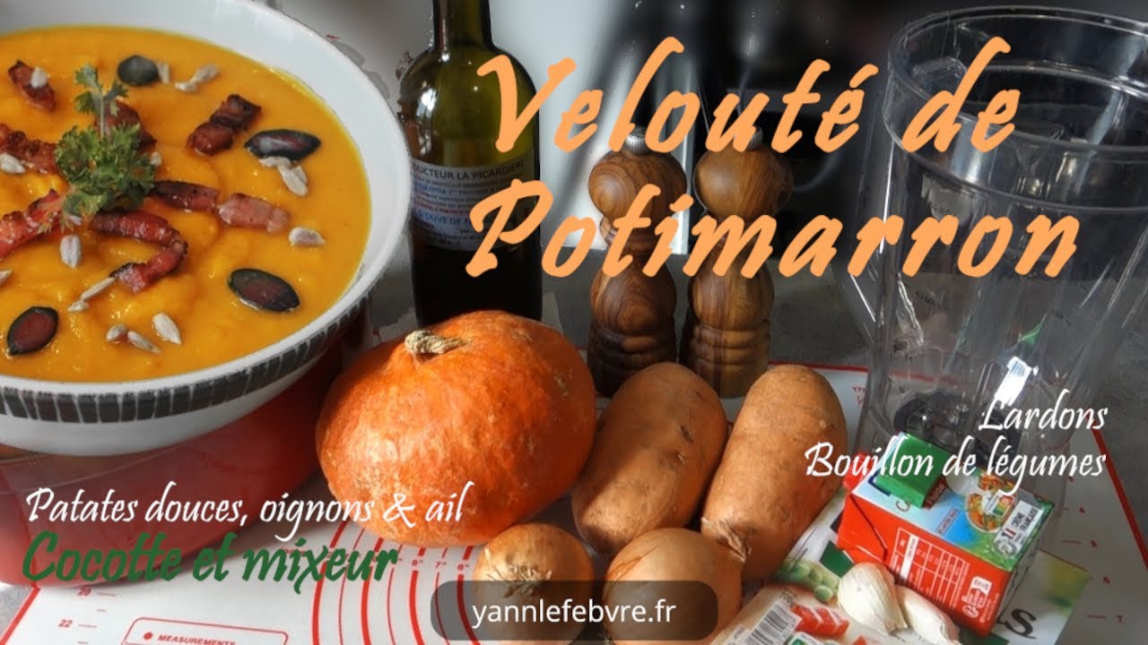 Velouté de Potimarron : La Recette Crémeuse Parfaite pour l’Automne 🎃