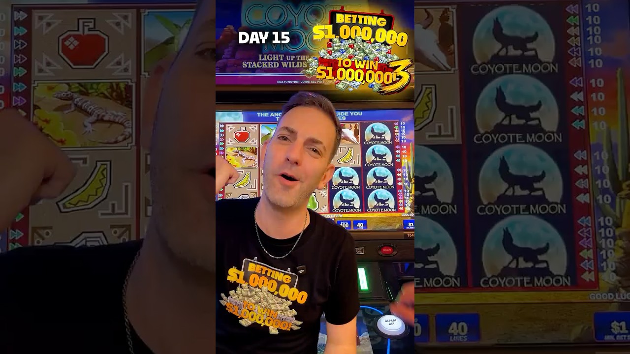 Day 15 🌙  $400 spins on Coyote Moon!!