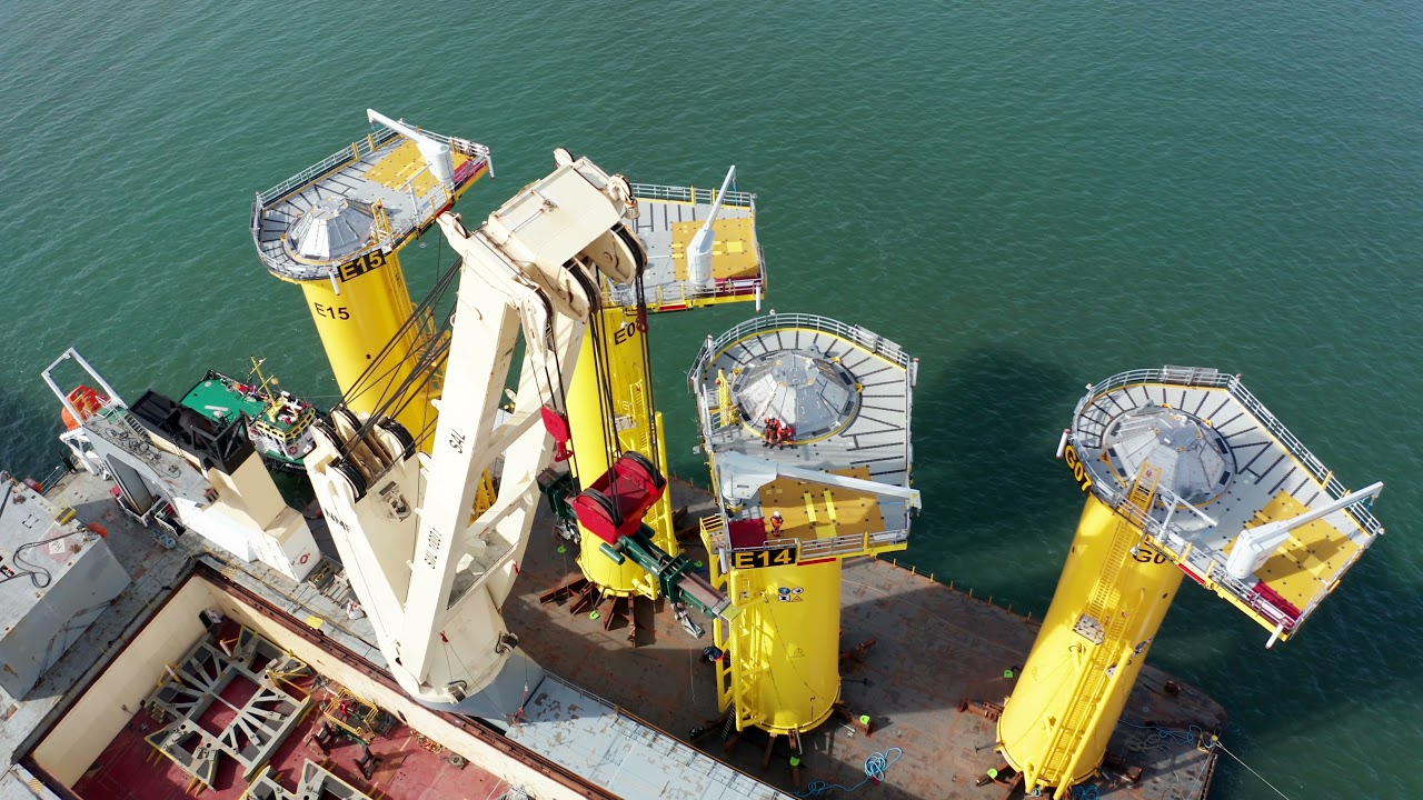 SAL: MV Svenja transports 80 monopiles and 80 transition pieces in 20 journeys