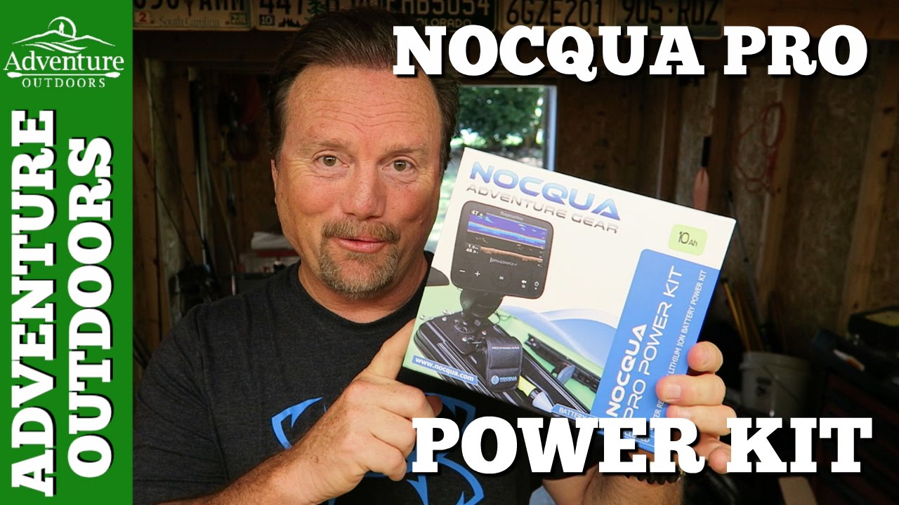Nocqua Pro Power Kit ~ Kayak Fishfinder Battery ~ Portable (Reveal)