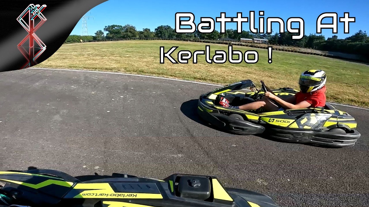 Battling at Kerlabo Kart !