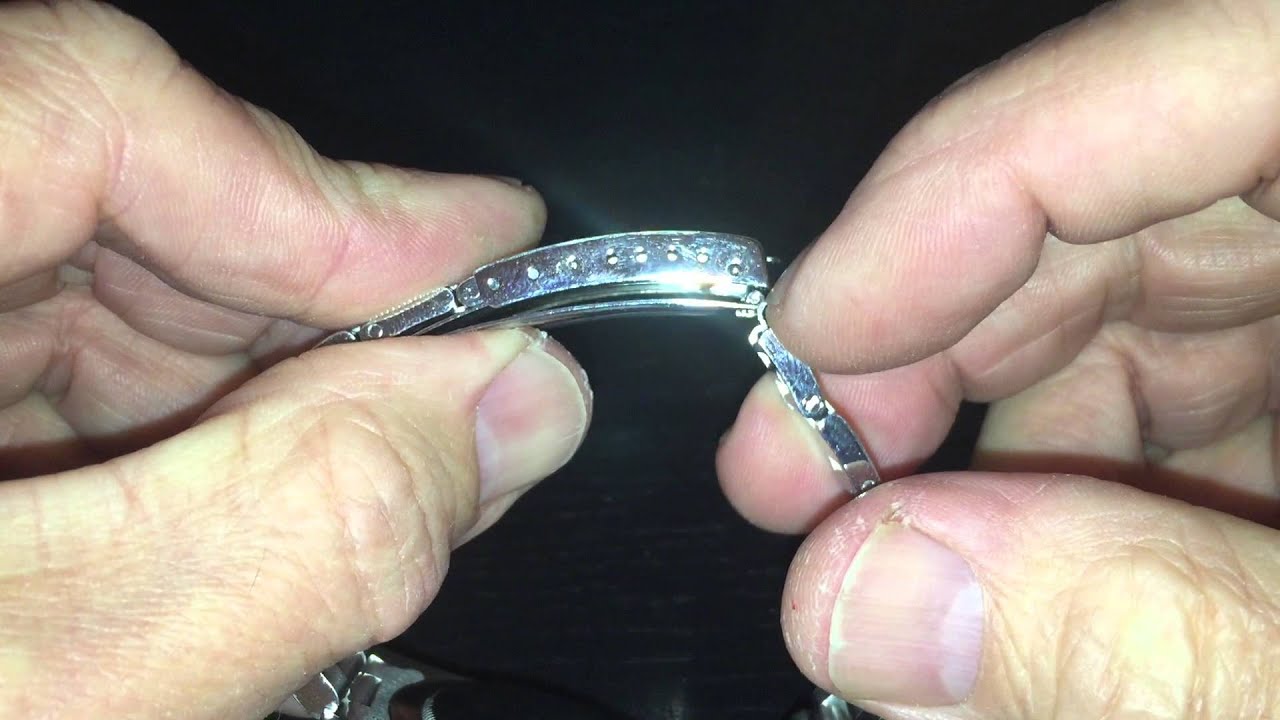 Vintage Rolex - Watch bracelet - Clasp tightening / adjustment