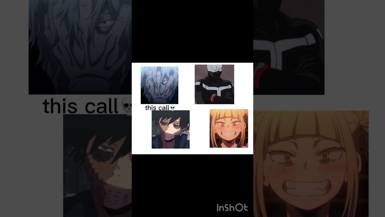 League of villains friendship #anime #mha #myheroacademia #meme #dabi #shigaraki #toga #twice