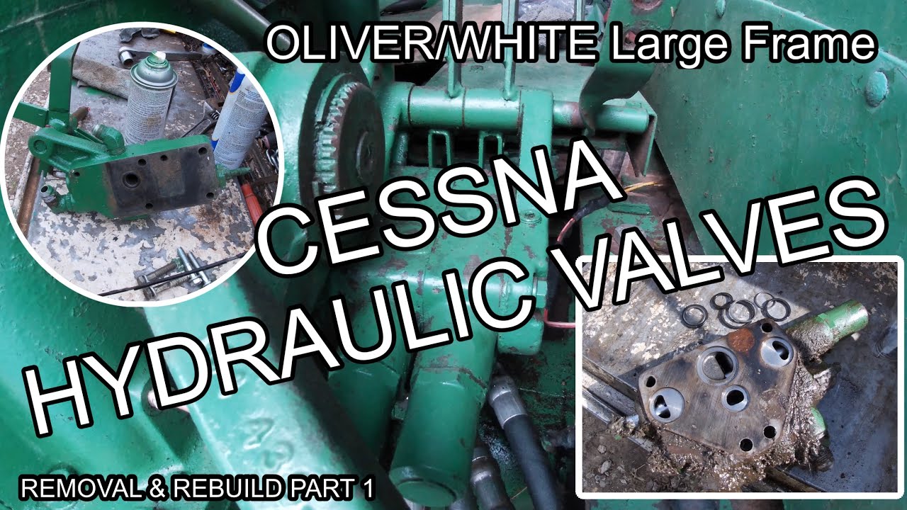 Гидравлические клапаны Oliver/White Cessna — снятие и восстановление, часть 1
