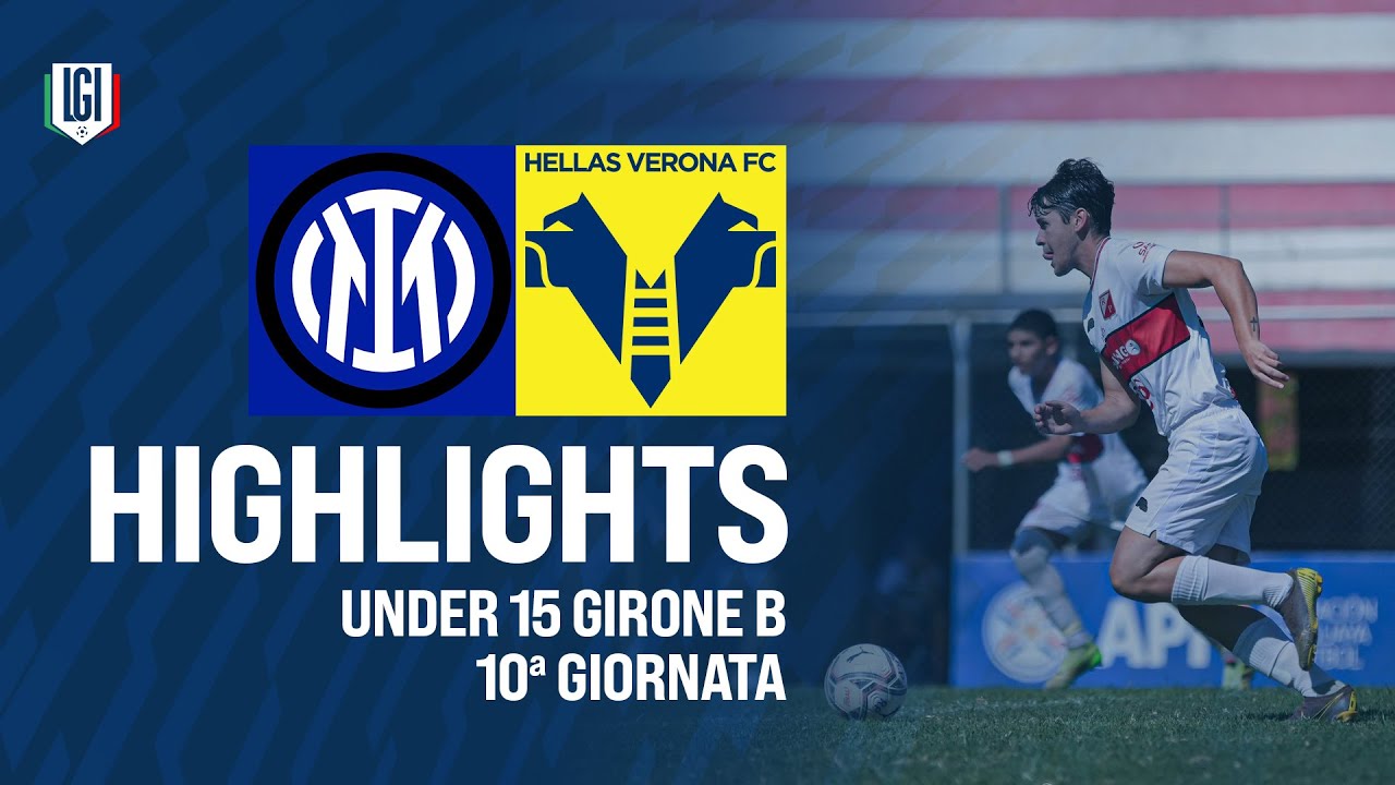Highlights Inter-Verona U15 A-B, 10ª giornata stagione 2024-25