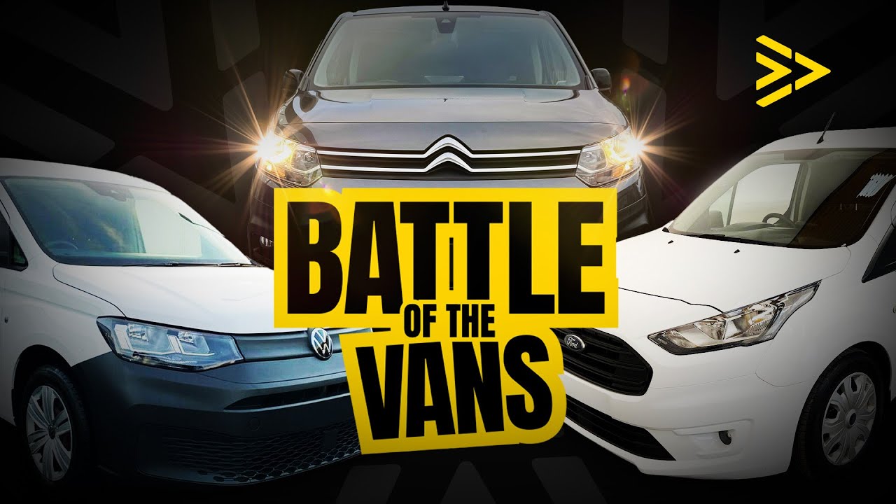 Ford Transit Connect VS VW Caddy VS Citroën Berlingo: Ultimate Small Van Comparison