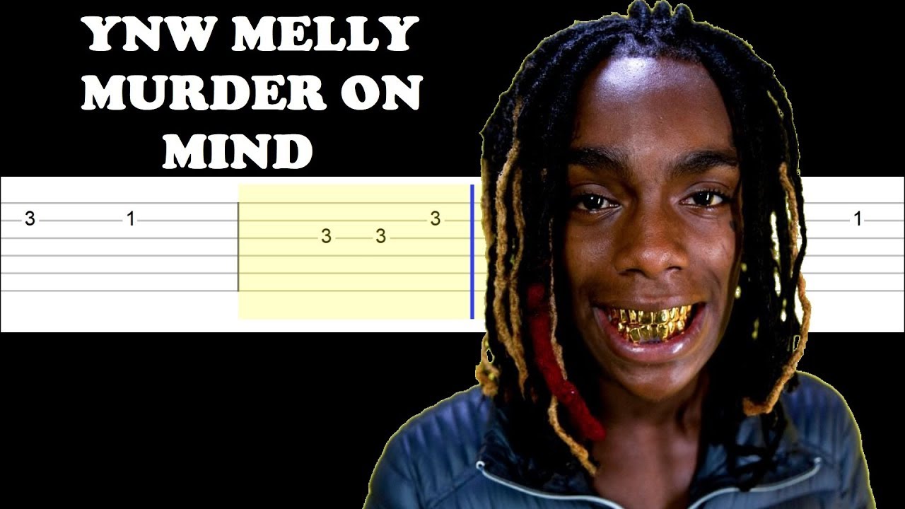 YNW Melly - Murder On My Mind (Easy Guitar Tabs Tutorial)