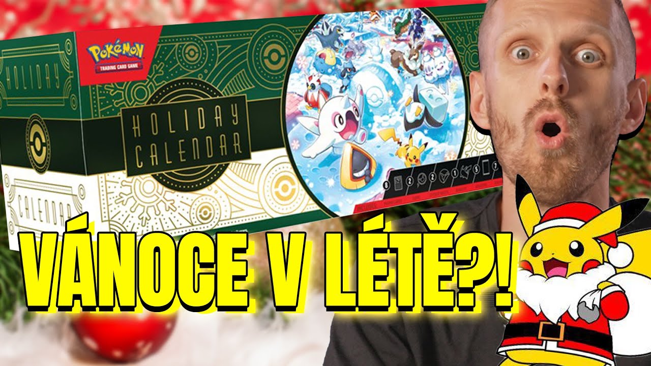 To už jsou V&aacute;noce?! Rozbalujeme Pok&eacute;mon adventn&iacute; kalend&aacute;ř 2024