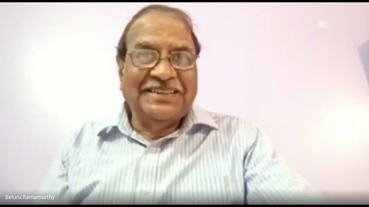 ನಿತ್ಯ ಜೀವನದಲ್ಲಿ ಸುಭಾಷಿತಗಳ ಮಹತ್ವ — Subhashitas in daily life (Kan) :  Beluru Ramamurthy — 24 Jan 2023