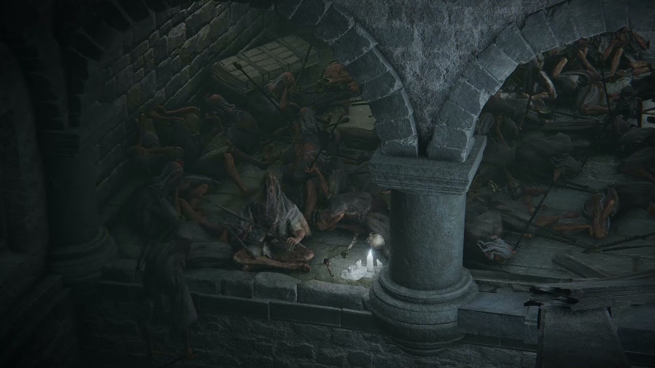 Elden Ring Ambience // Cathedral of the Forsaken // The Nomad's Sorrowful Song