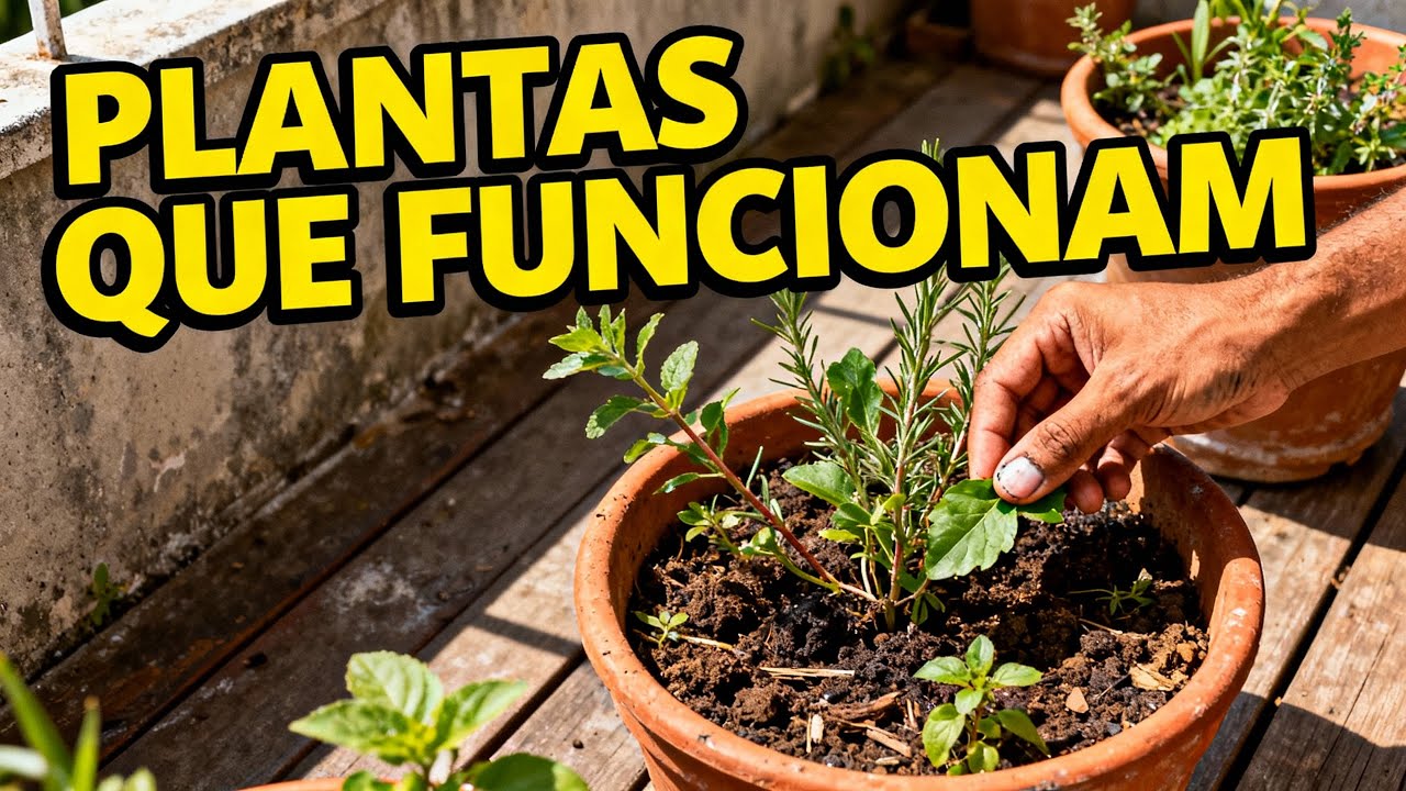 Top 7 Ervas e Plantas Úteis Para Plantar em Casa (Temperos e Medicinais Que Funcionam de Verdade)