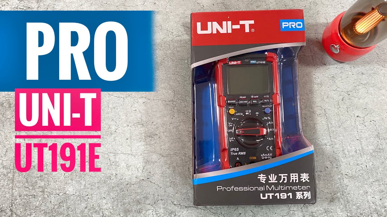 Защищенный мультиметр UNI-T UT191E