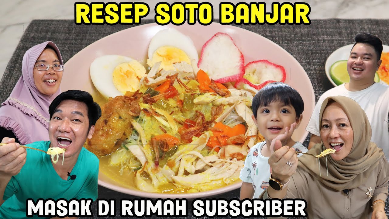Resep SOTO BANJAR Masak Di Rumah Subscribers ( MASUB )