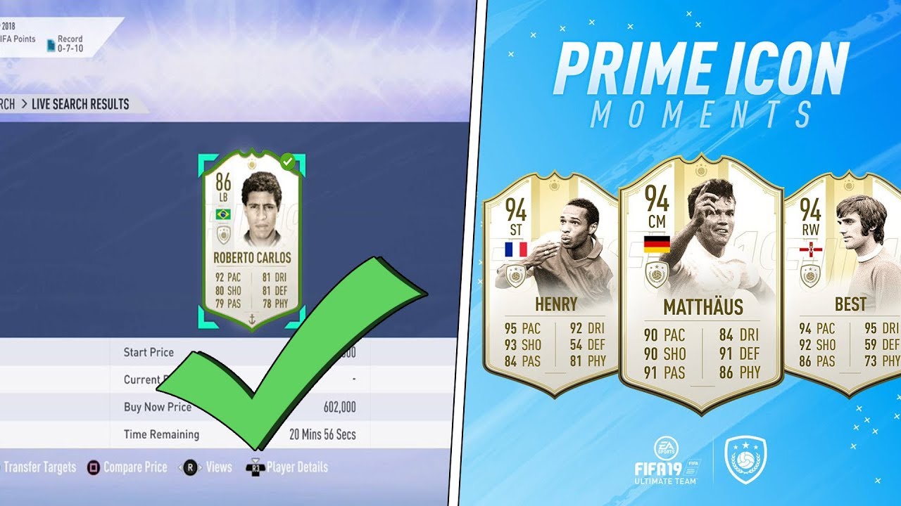 PRIME ICON MOMENTS SBC'S ARE COMING?! MOST PROFITABLE INVESTMENTS! - FIFA 19