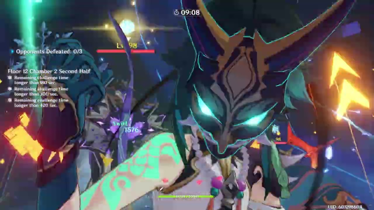 Genshin | Xiao gets 36 Stars in Abyss Without Plunging