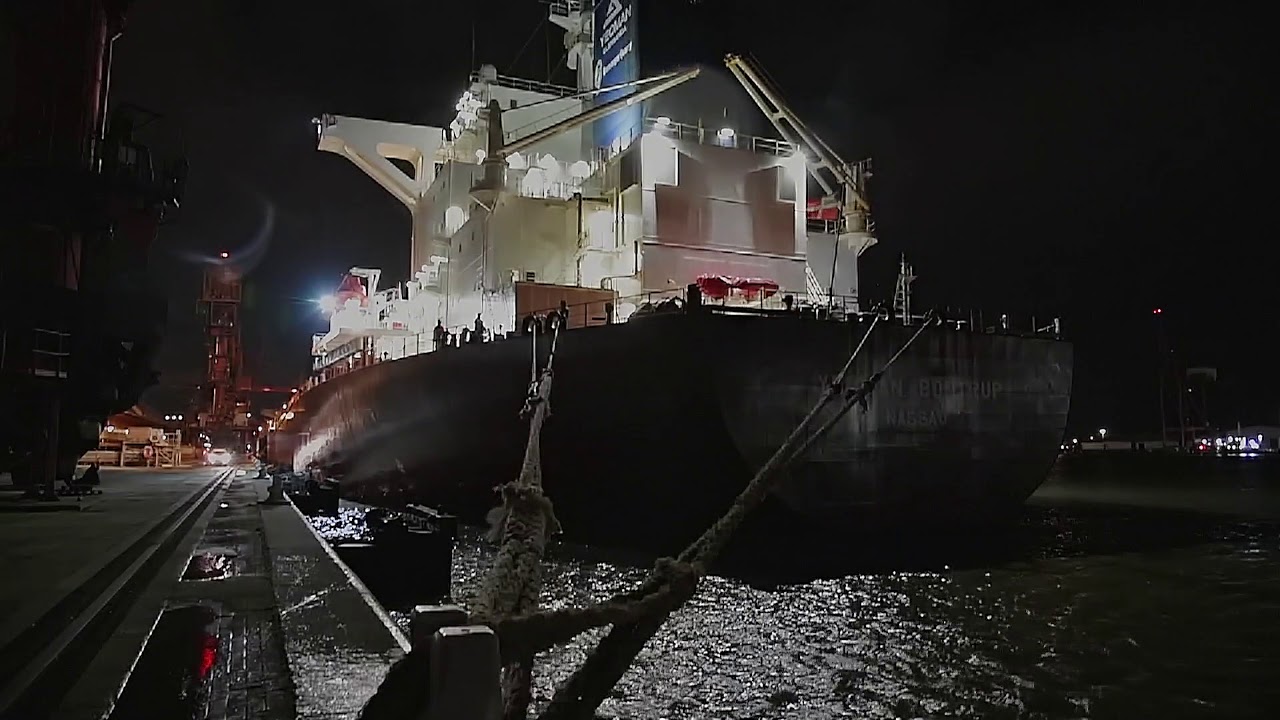 Yeoman Bontrup arrives at Bristol Port