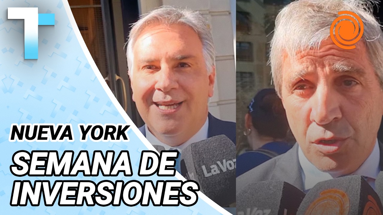 El Doce en el Argentina Week: la palabra de Martín Llaryora y Luis Caputo