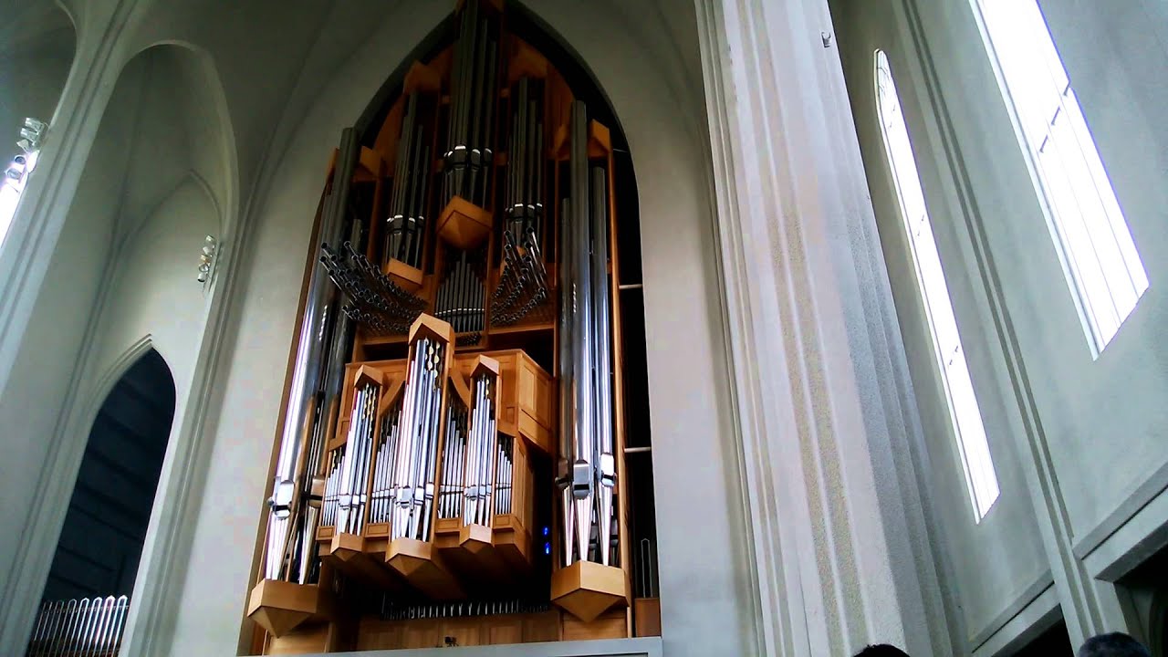 Органный концерт в Hallgrimskirkja