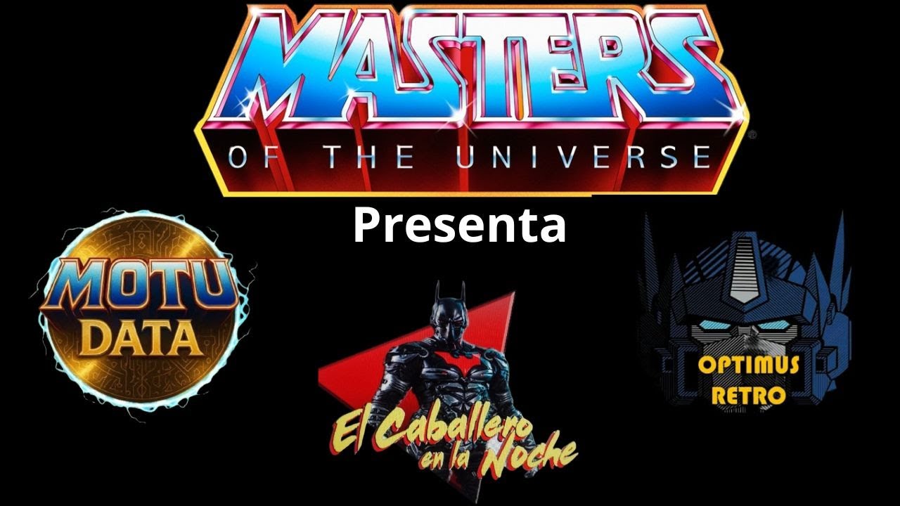 Masters of the universe  , Presenta , Optimus Retro y Motu Data