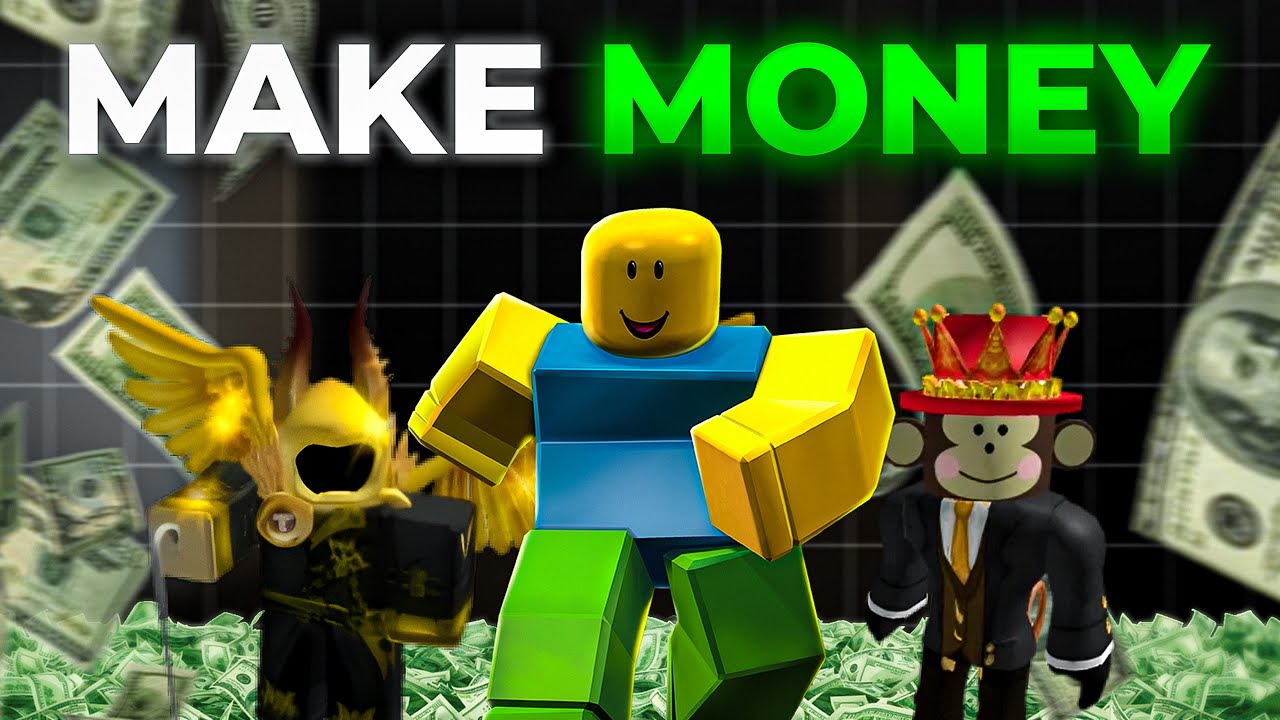 Top 5 Ways To Make REAL Money From Roblox Games