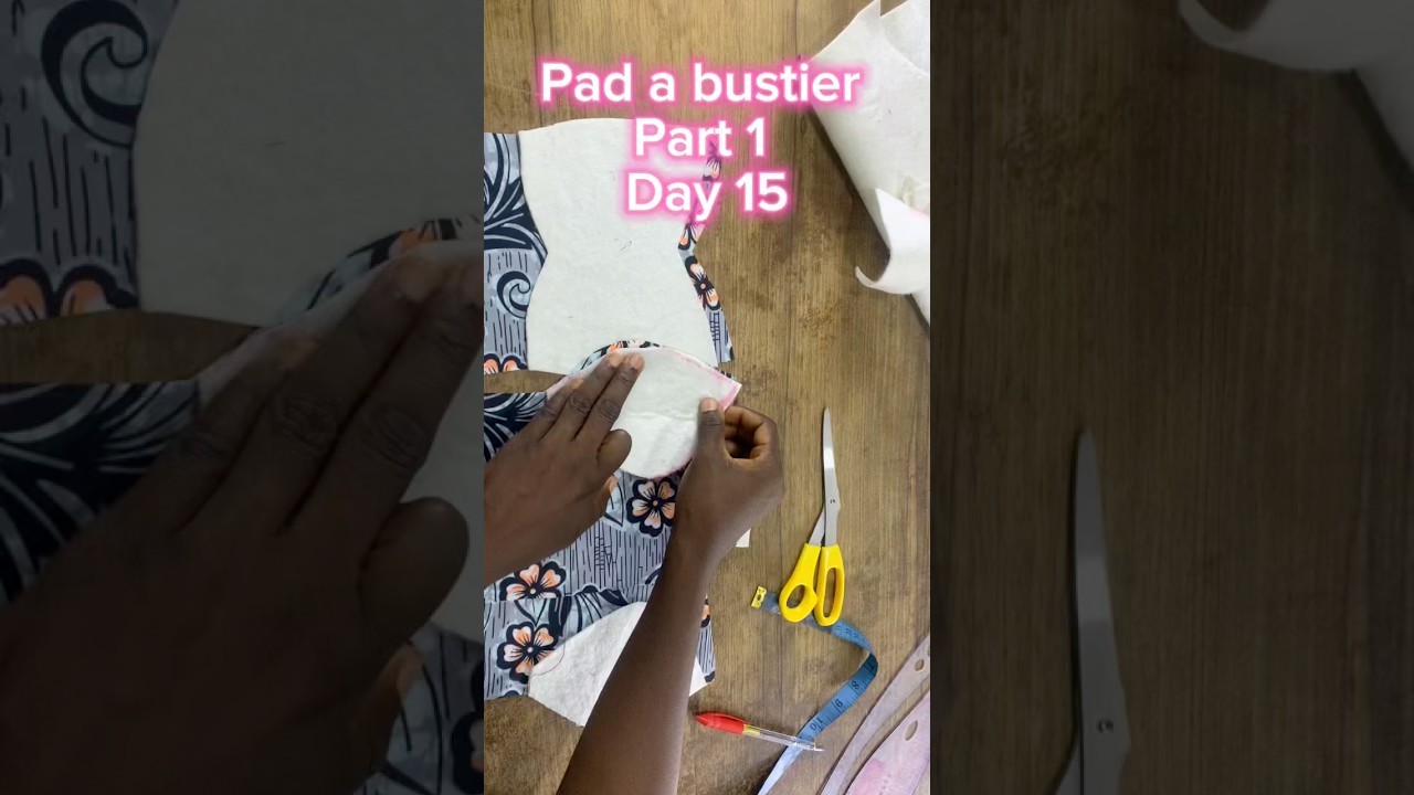 День 15: бюстье с подкладкой. Часть 1. #fyp #viralvideos #trending #viral #trendingposts