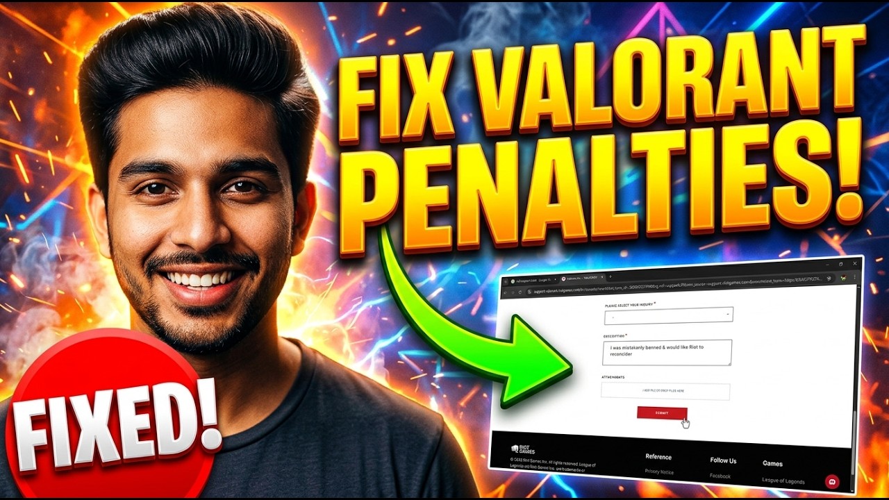 How to Fix Valorant Penalties | Step-by-Step Appeal Guide