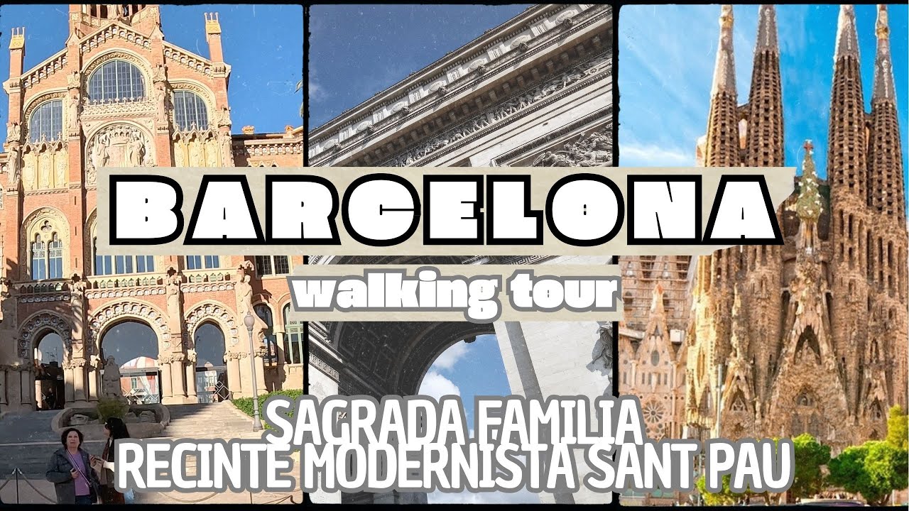 Modernist Marvels of Barcelona: Sant Pau & Sagrada Família Walking Tour