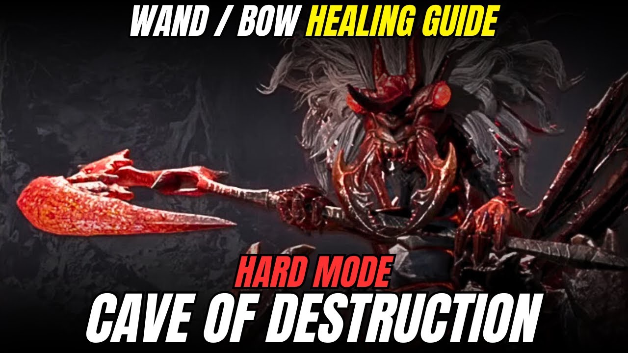 Cave of Destruction Beginners Healing Guide For Throne and Liberty