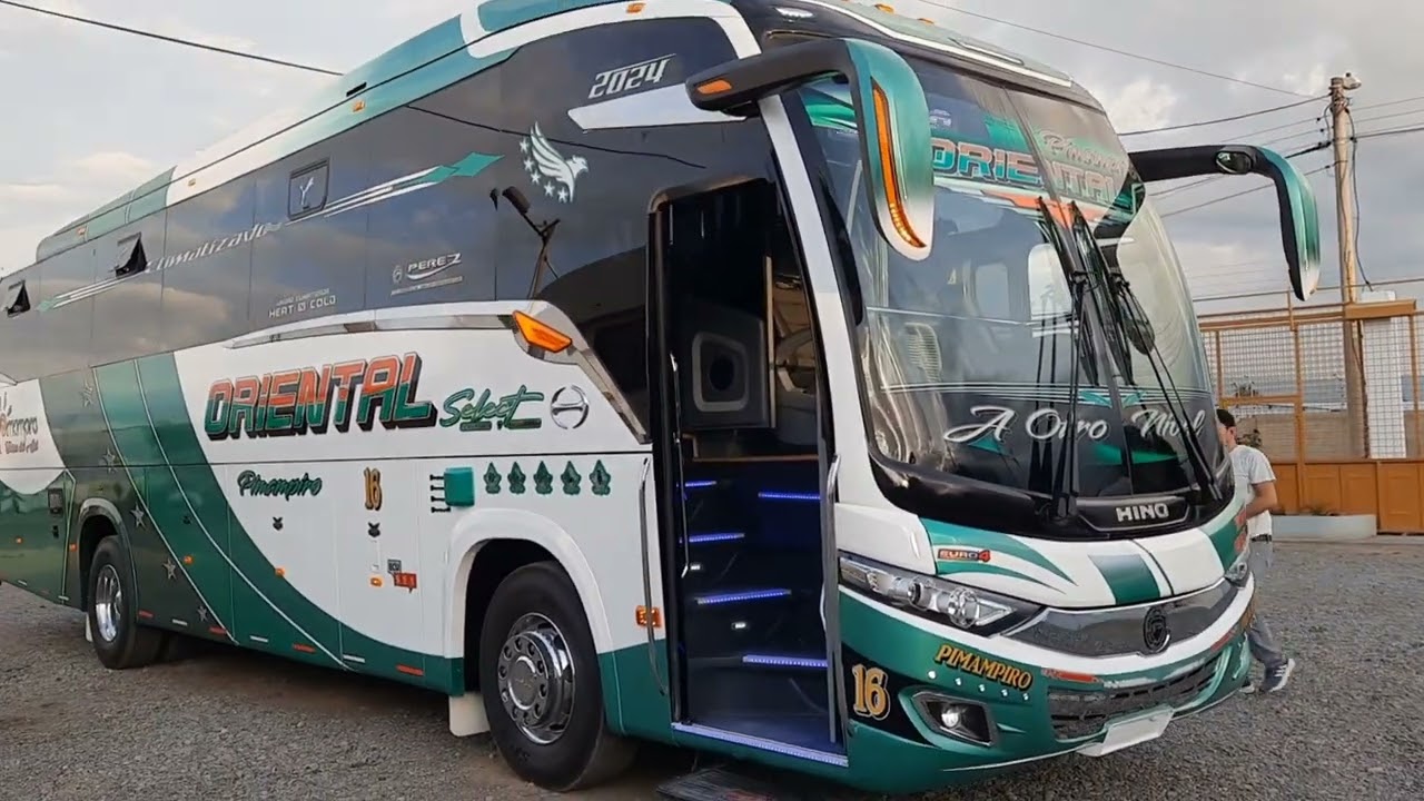 Probando el Nuevo Bus hino AK | Carrocerías Pérez