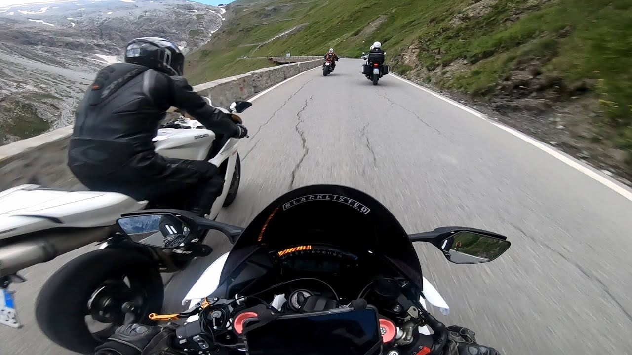 Stelvio Pass on a Kawasaki ZX-10R