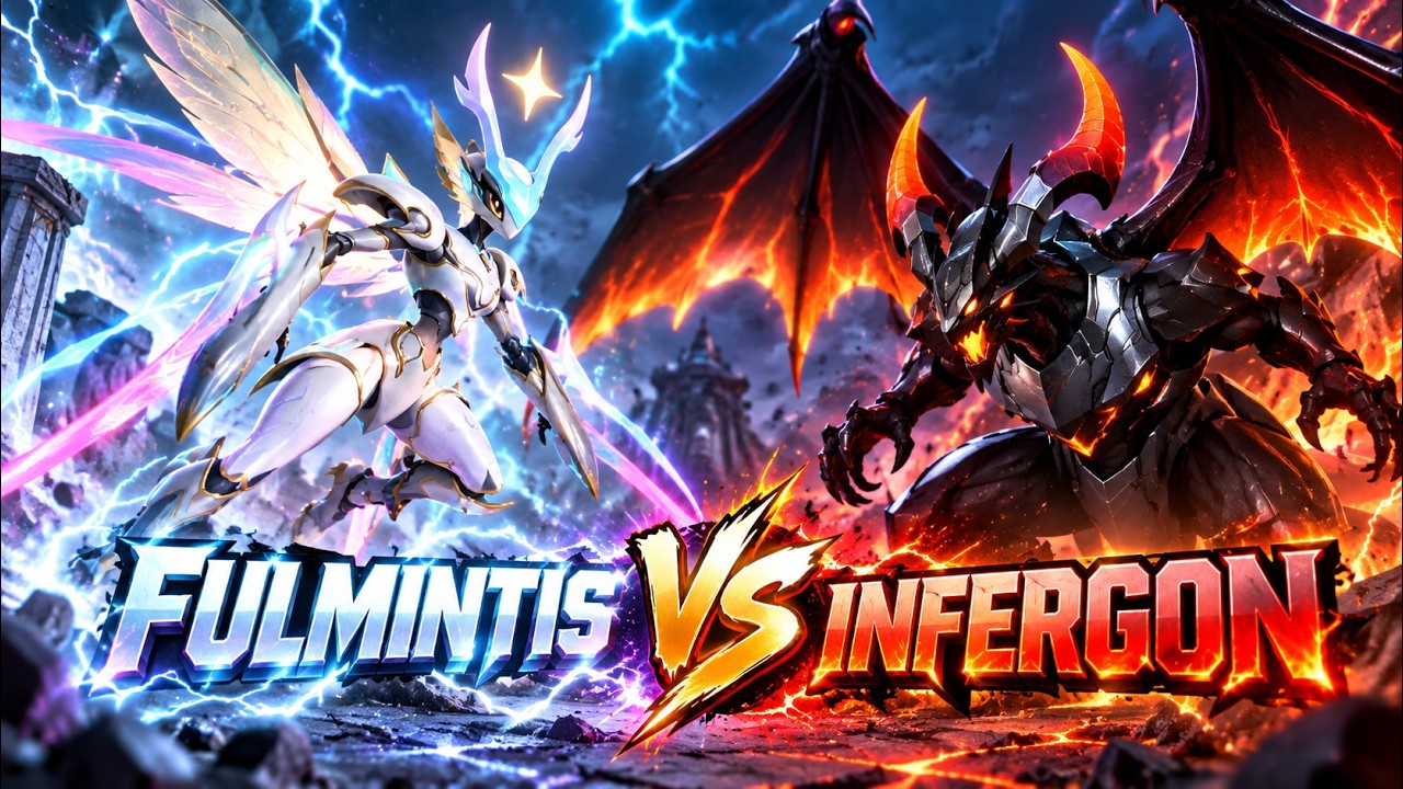SPARKLING FULMINTIS BATTLE vs INFERGON! 😱 | ANIIMO GAMEPLAY