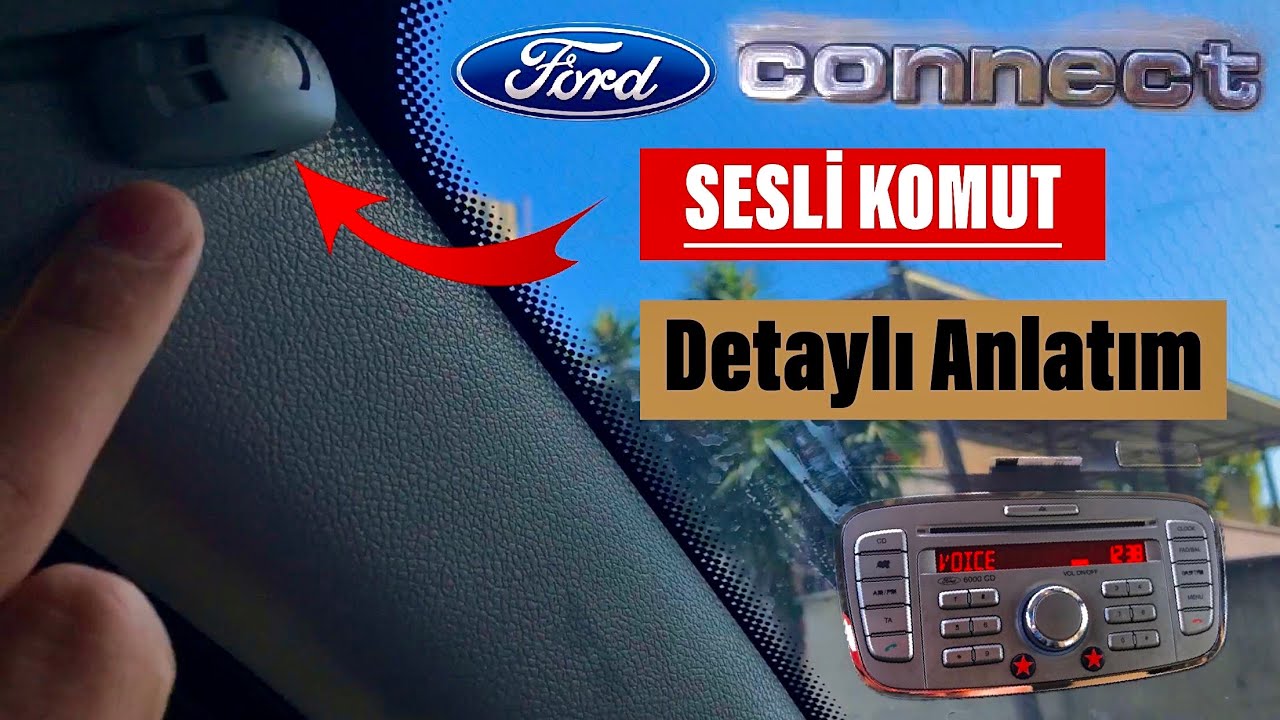 Ford #Connect | SESLİ KOMUT Sistemi | Detaylı Anlatım | TÜRKİYE,de ilk