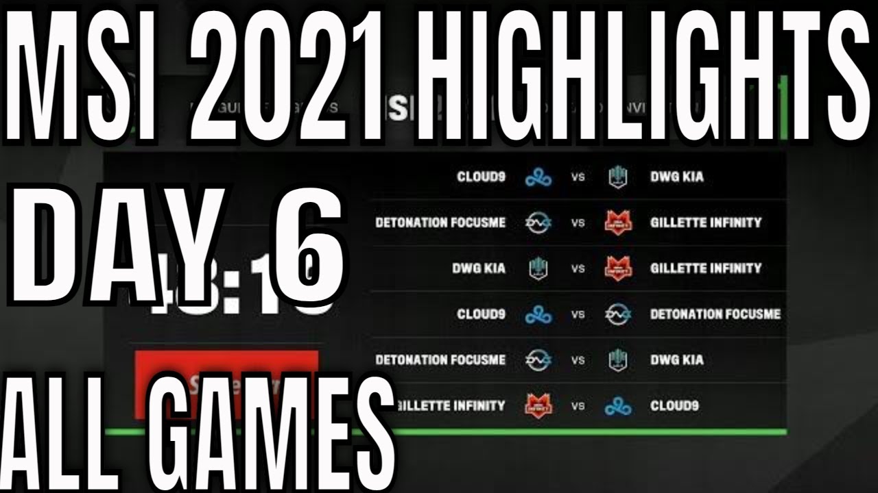 MSI 2021 Day 6 Highlights ALL GAMES | Mid Season Invitational 2021 Group C Day 5