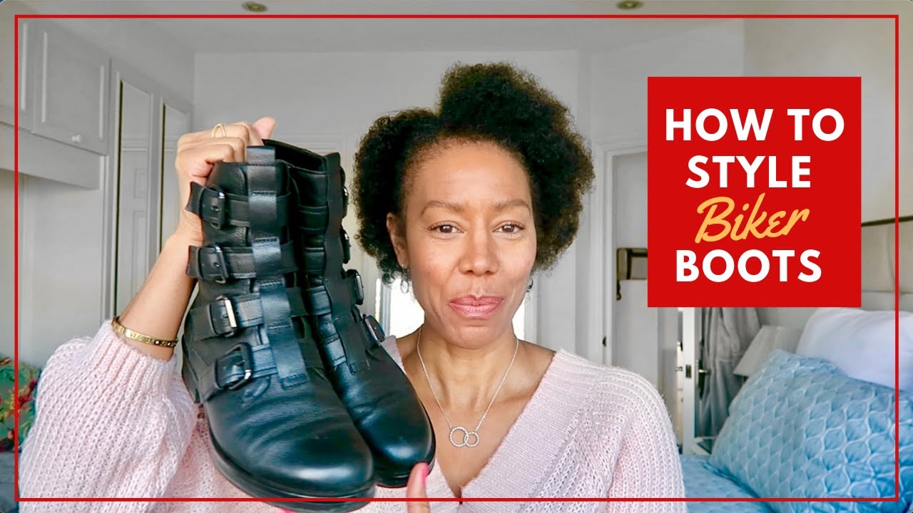 How To Style Biker Boots For Women Over 40 | Time With Natalie