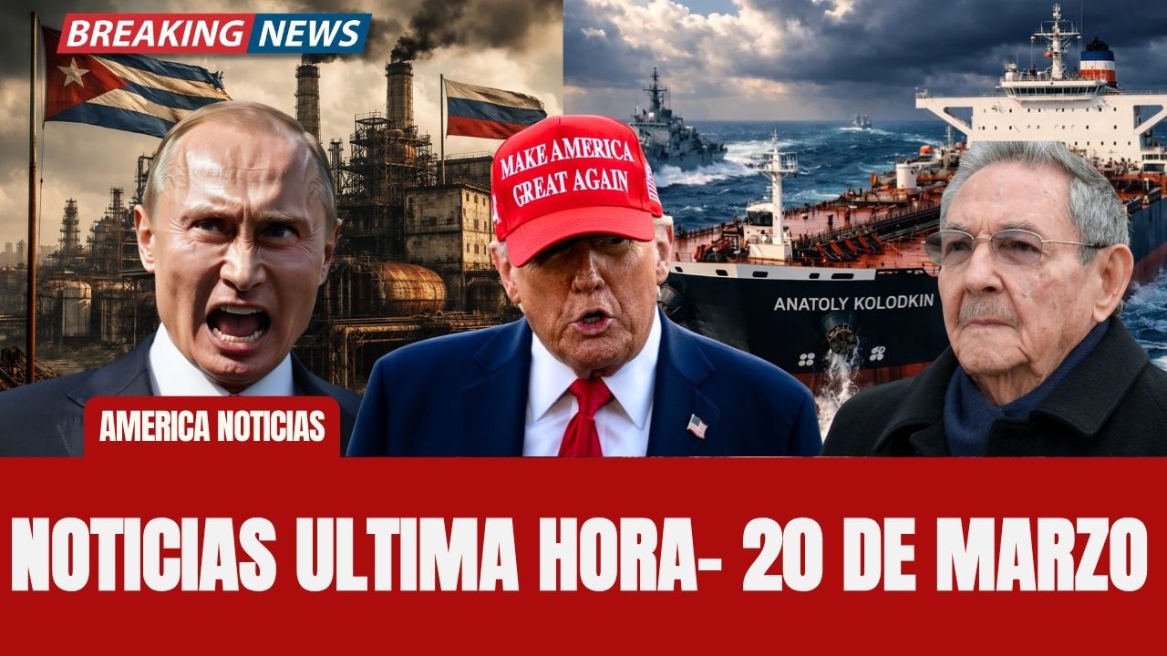 🚨NOTICIAS: TRUMP PROH&Iacute;BE ENV&Iacute;O DE PETR&Oacute;LEO RUSO A CUBA | EEUU DESCARTA INTERVENCI&Oacute;N MILITAR EN CUBA