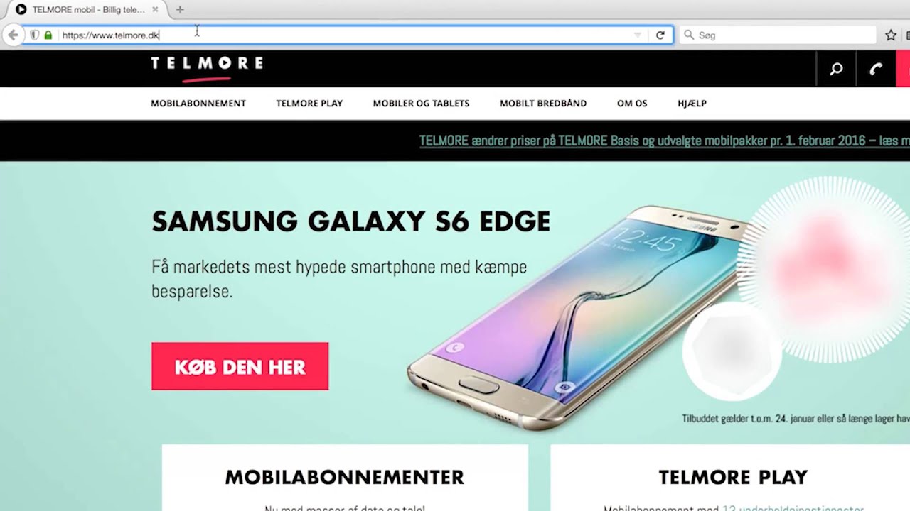 Sådan aktiverer du TELMORE Play: TELMORE Musik