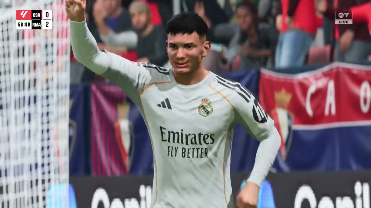 Ca Osasuna VS Real Madrid Laliga