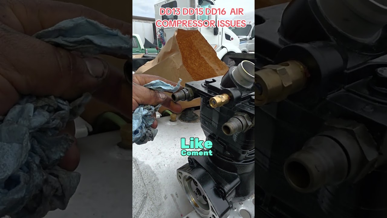 @MAURYLUNA541  air compressor DD15 DD16 DD13 DETROIT