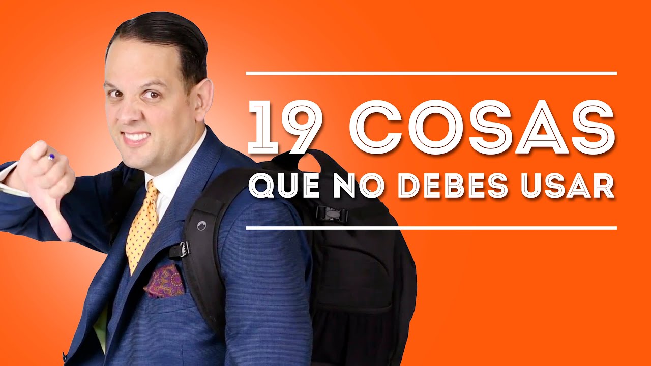 Cosas Que Los Hombres Nunca Deben Usar &ndash; Errores de Estilo y Moda Masculina & Qu&eacute; No Usar