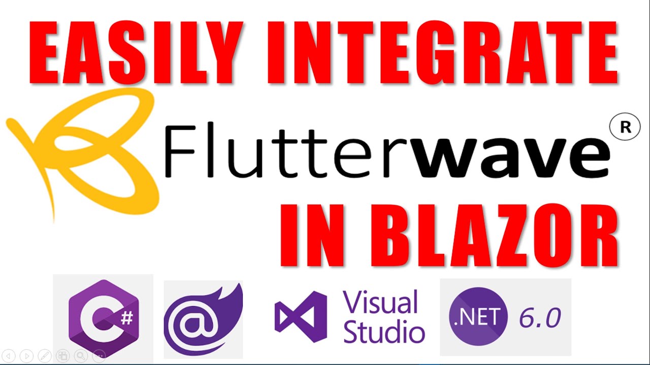 HOW TO INTEGRATE FLUTERWAVE IN BLAZOR || NO JAVASCRIPT