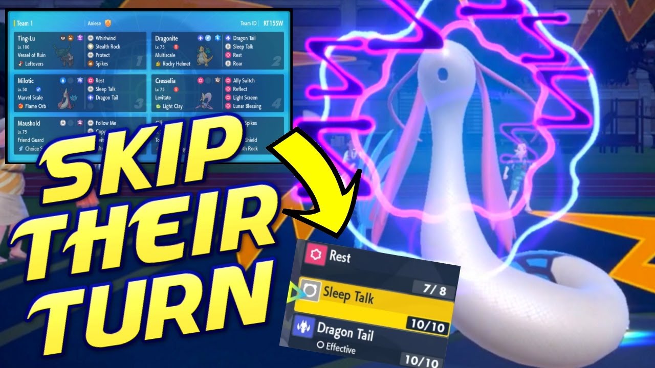 Milotic TURN SKIP! Pokemon Teal Mask VGC Rental! Scarlet & Violet Regulation E Competitive Battle
