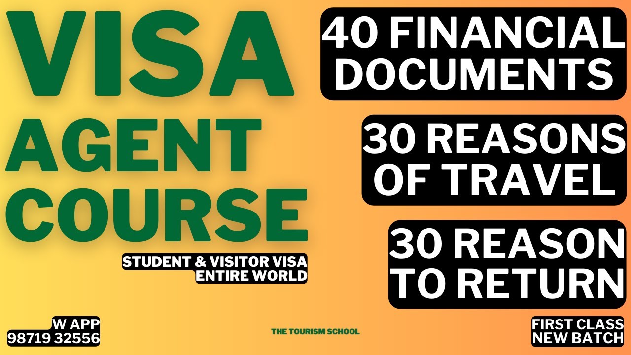 Financial Documents for Visa, Covering Letter for Visa, SOP for Student Visa: Practical Visa Course